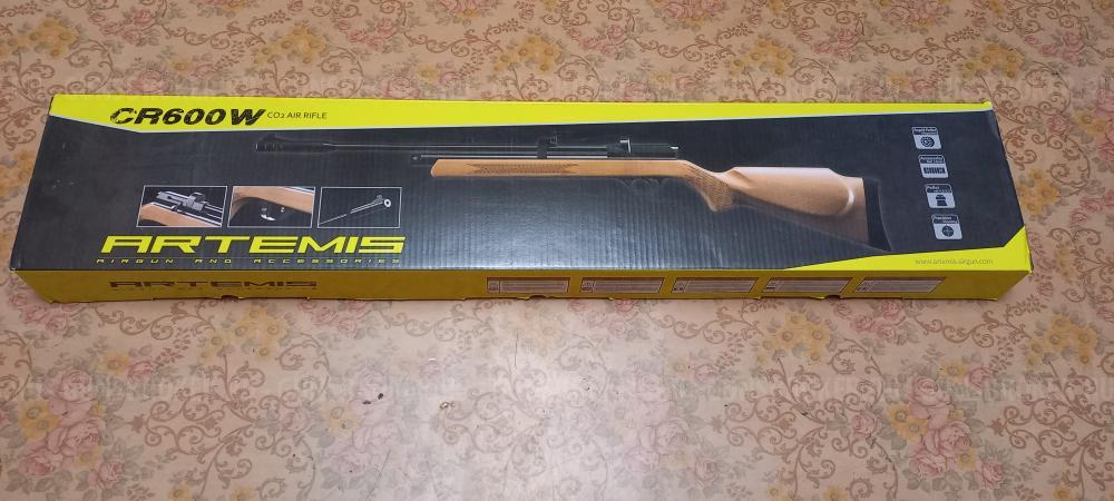 пневматическая винтовка  artemis cr 600w co2 вариация на qb 78