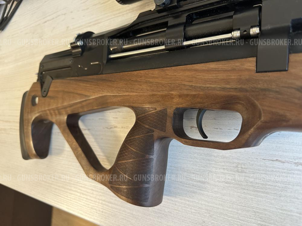 Пневматическая винтовка Jager (Егерь) SP BullPup Mini 6.35 мм (312 мм, AP, передний взвод)