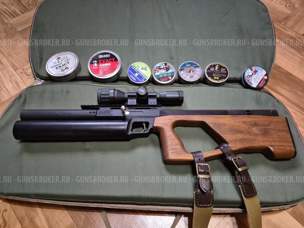 Пневматическая винтовка Kalibrgun Colibri 5.5 мм Standart BullPup (Орех)