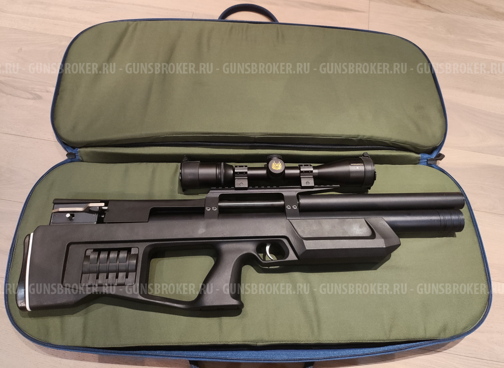 Пневматическая винтовка Kalibrgun Cricket Standart BullPup (5.5 мм, Пластик)