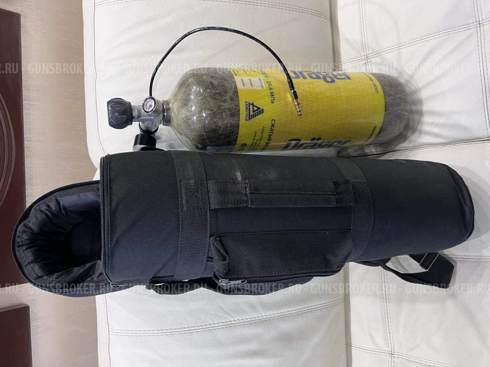 Пневматическая винтовка Kalibrgun Cricket Standart BullPup (6.35 мм, Орех)