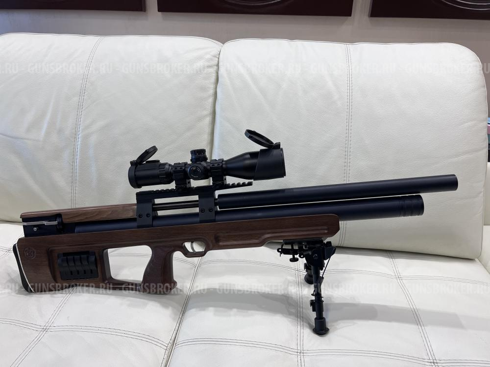 Пневматическая винтовка Kalibrgun Cricket Standart BullPup (6.35 мм, Орех)