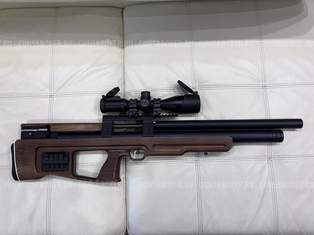 Пневматическая винтовка Kalibrgun Cricket Standart BullPup (6.35 мм, Орех)