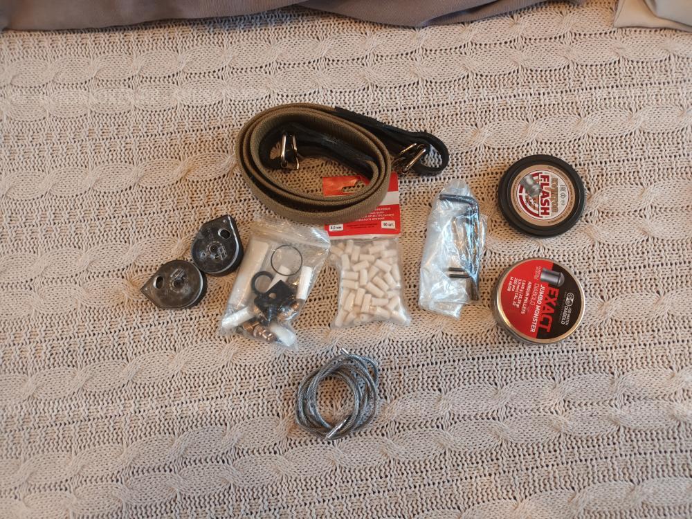 Пневматическая винтовка kral Puncher Breaker 3 калибр 5.5. В комплектк балон и ручной насо