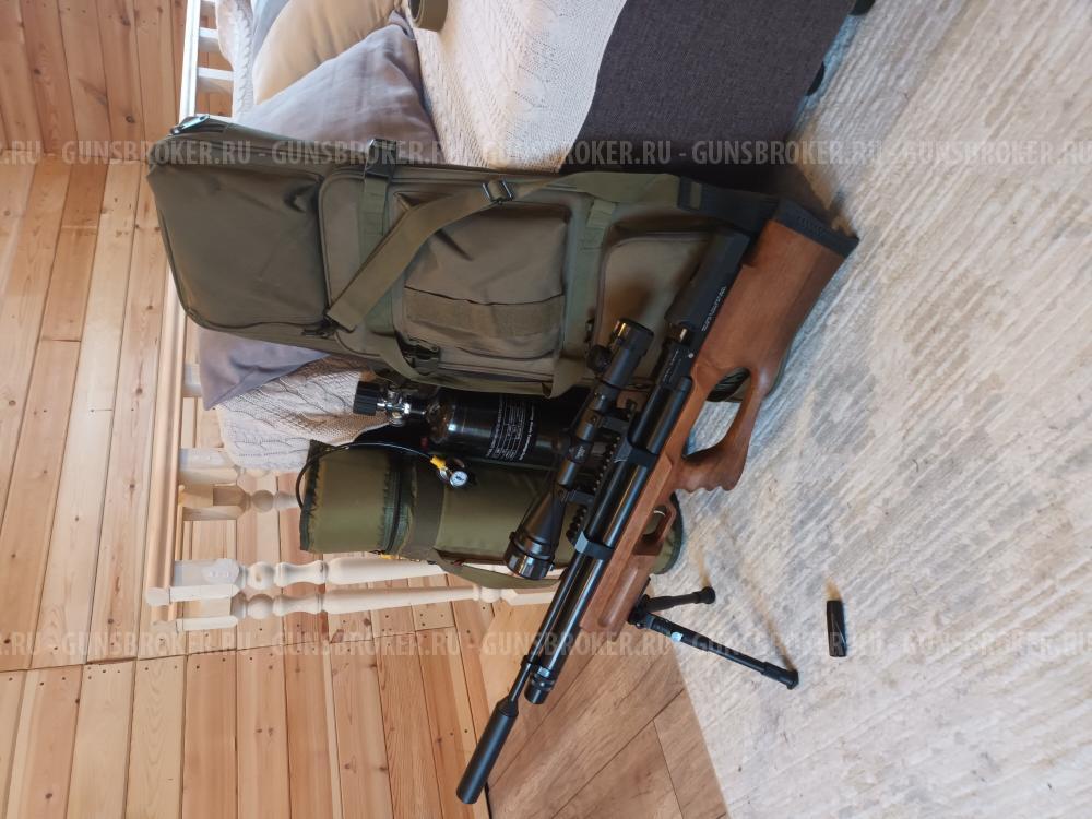 Пневматическая винтовка kral Puncher Breaker 3 калибр 5.5. В комплектк балон и ручной насо