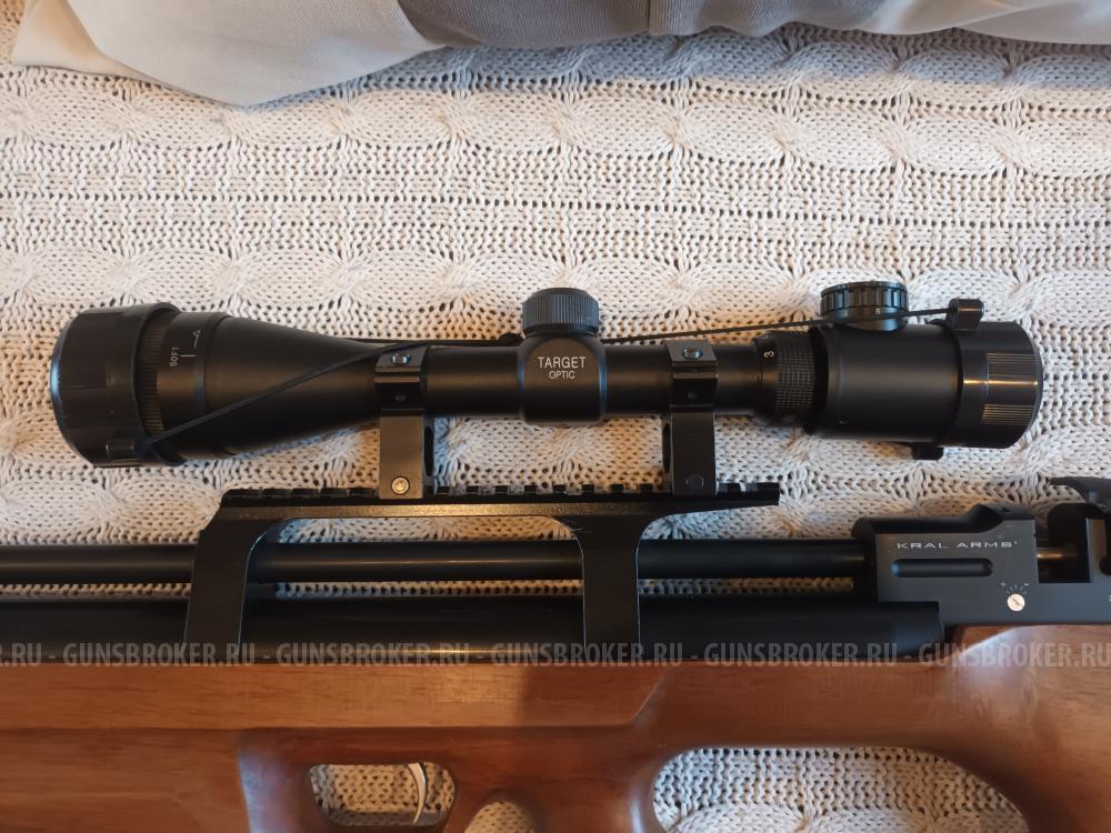 Пневматическая винтовка kral Puncher Breaker 3 калибр 5.5. В комплектк балон и ручной насо