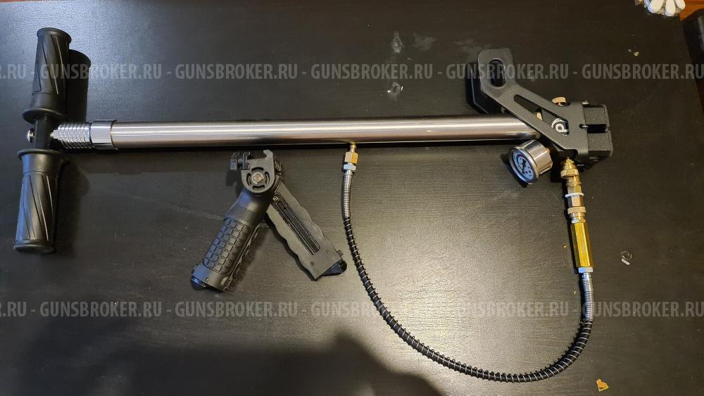Пневматическая винтовка Kral Puncher Jumbo NP-500 телескопический приклад 6,35 мм