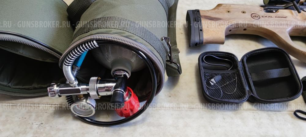 Пневматическая винтовка Kral Puncher Maxi 3 Nemesis PCP (орех, 5.5 мм) 