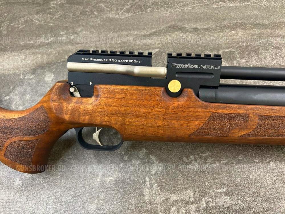 Пневматическая винтовка Kral Puncher Maxi 3 W (орех, PCP, 3 Дж) 5,5 мм