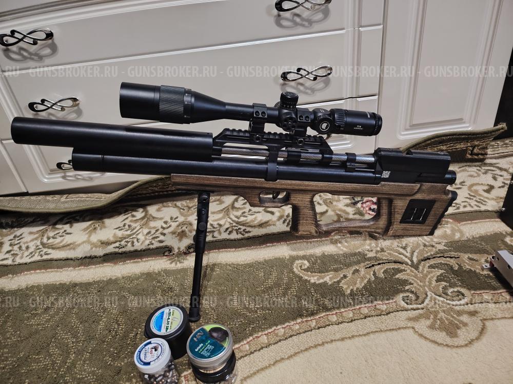 Пневматическая винтовка Krugergun Снайпер 6.35 мм Буллпап (500 мм, резервуар 510, передний