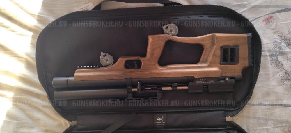 Пневматическая винтовка Krugergun Снайпер Буллпап 6.35 мм (350 мм, прямоток, резервуар 430