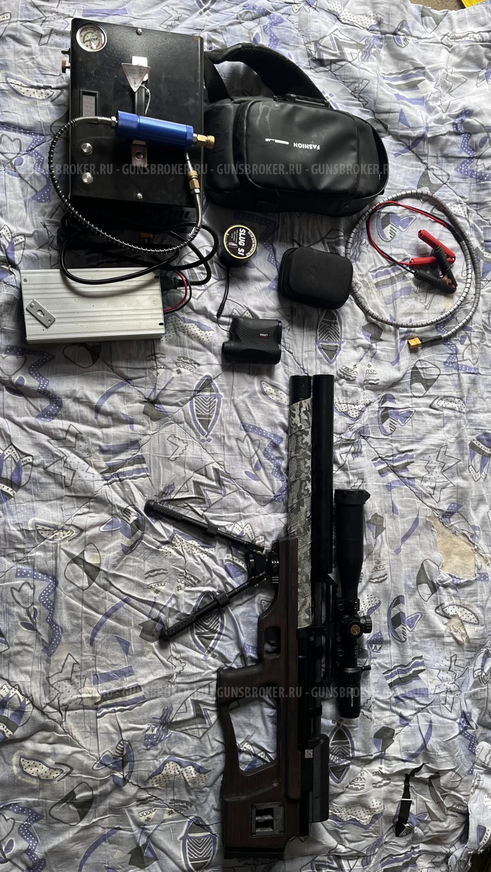 Пневматическая винтовка Krugergun Снайпер Буллпап 6.35 мм