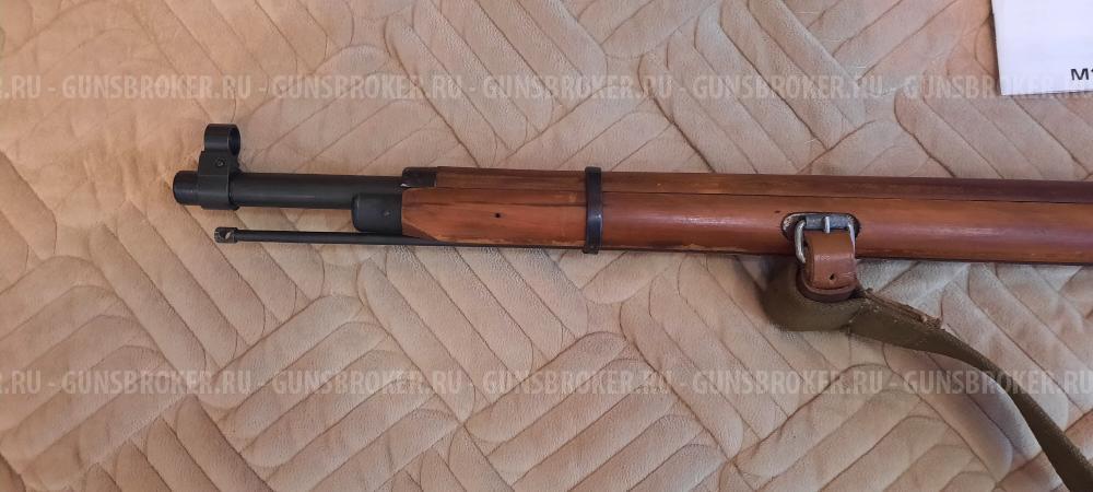 Пневматическая винтовка Мосина,с настоящим ложе и снайперской оснасткой.