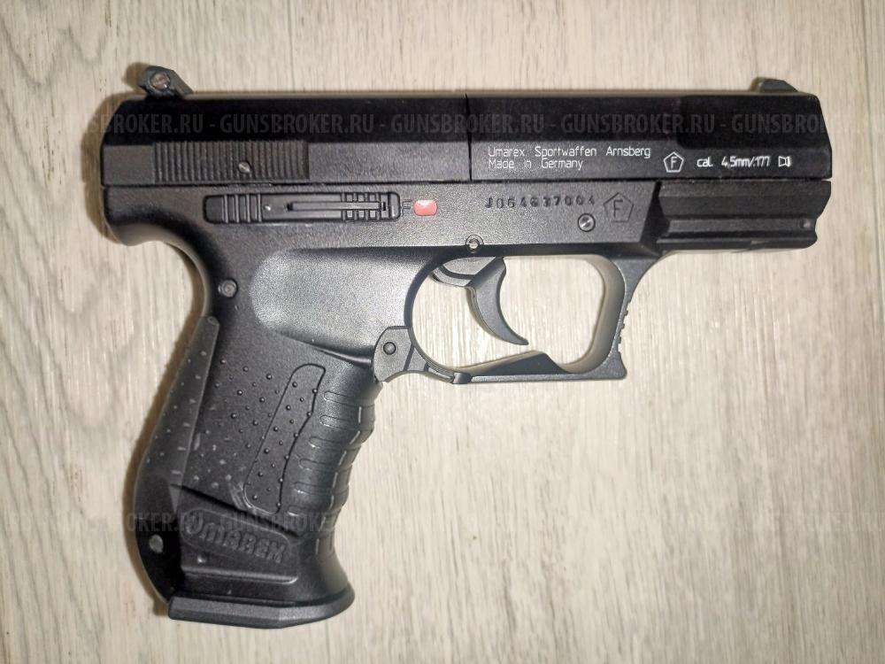 Пневматический пистолет Umarex Walther CP 88 СР88 CP88 4.5 мм CP Sport Beretta 92 FS