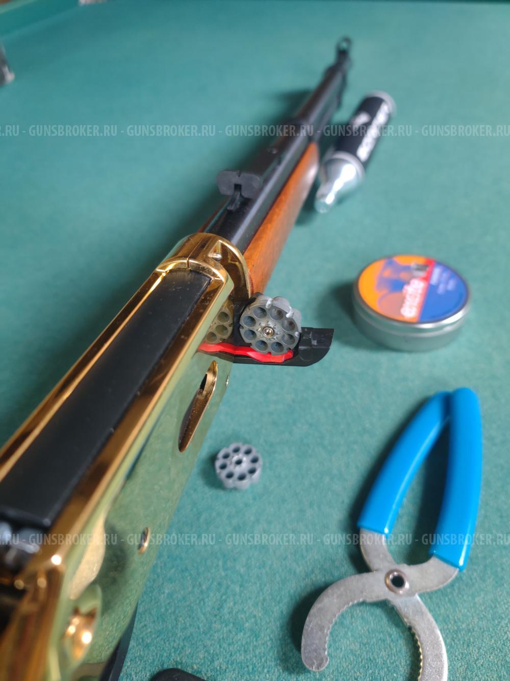 Пневматическая винтовка Umarex Walther Lever Action Gold (CO₂, дерево) 4,5 мм