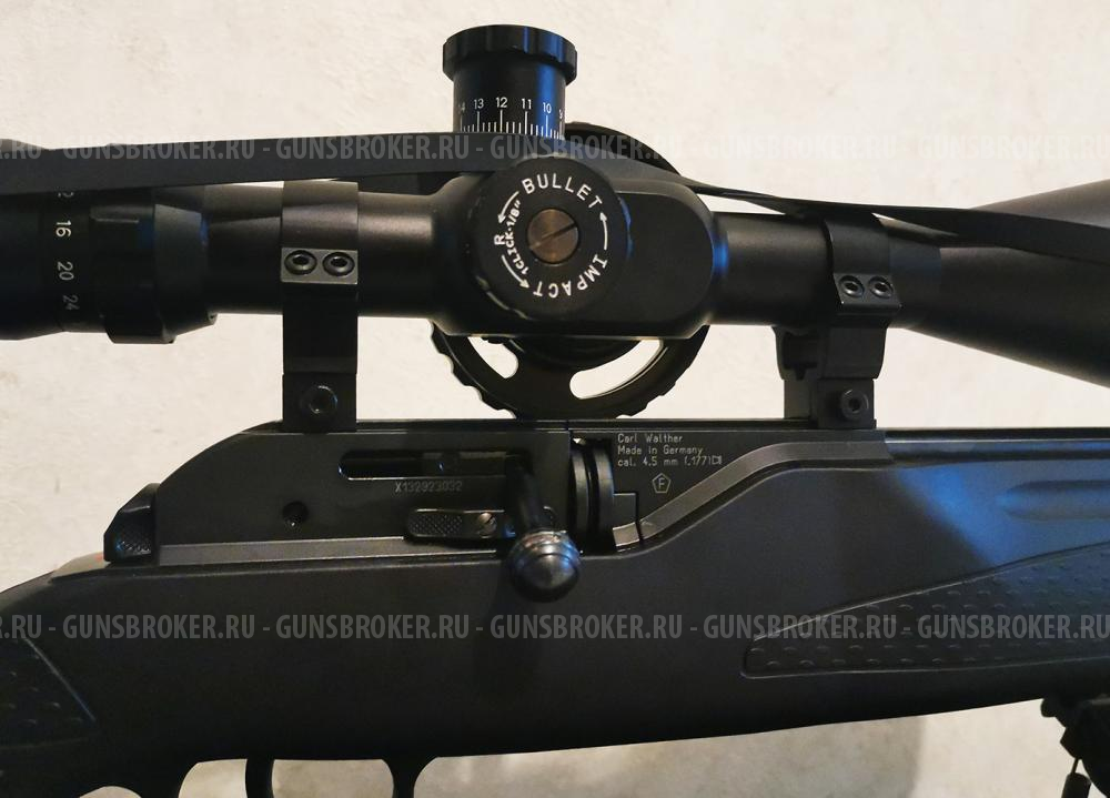 Пневматическая винтовка Umarex Walther 1250 Dominator FT (PCP, 4.5 mm, До 7,5Дж + конверс 28J)