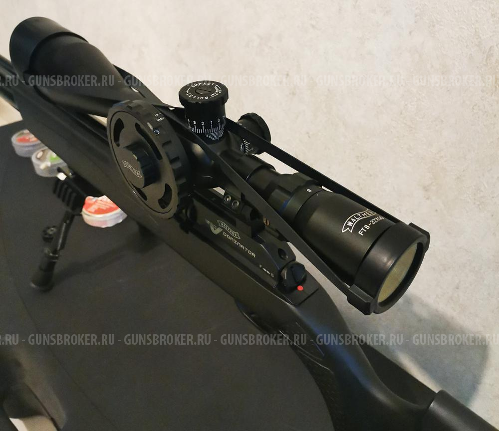 Пневматическая винтовка Umarex Walther 1250 Dominator FT (PCP, 4.5 mm, До 7,5Дж + конверс 28J)