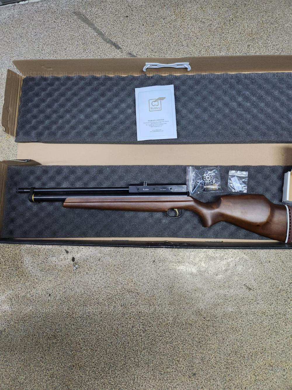 ПНЕВМАТИЧЕСКАЯ ВИНТОВКА WEBLEY&SCOTT