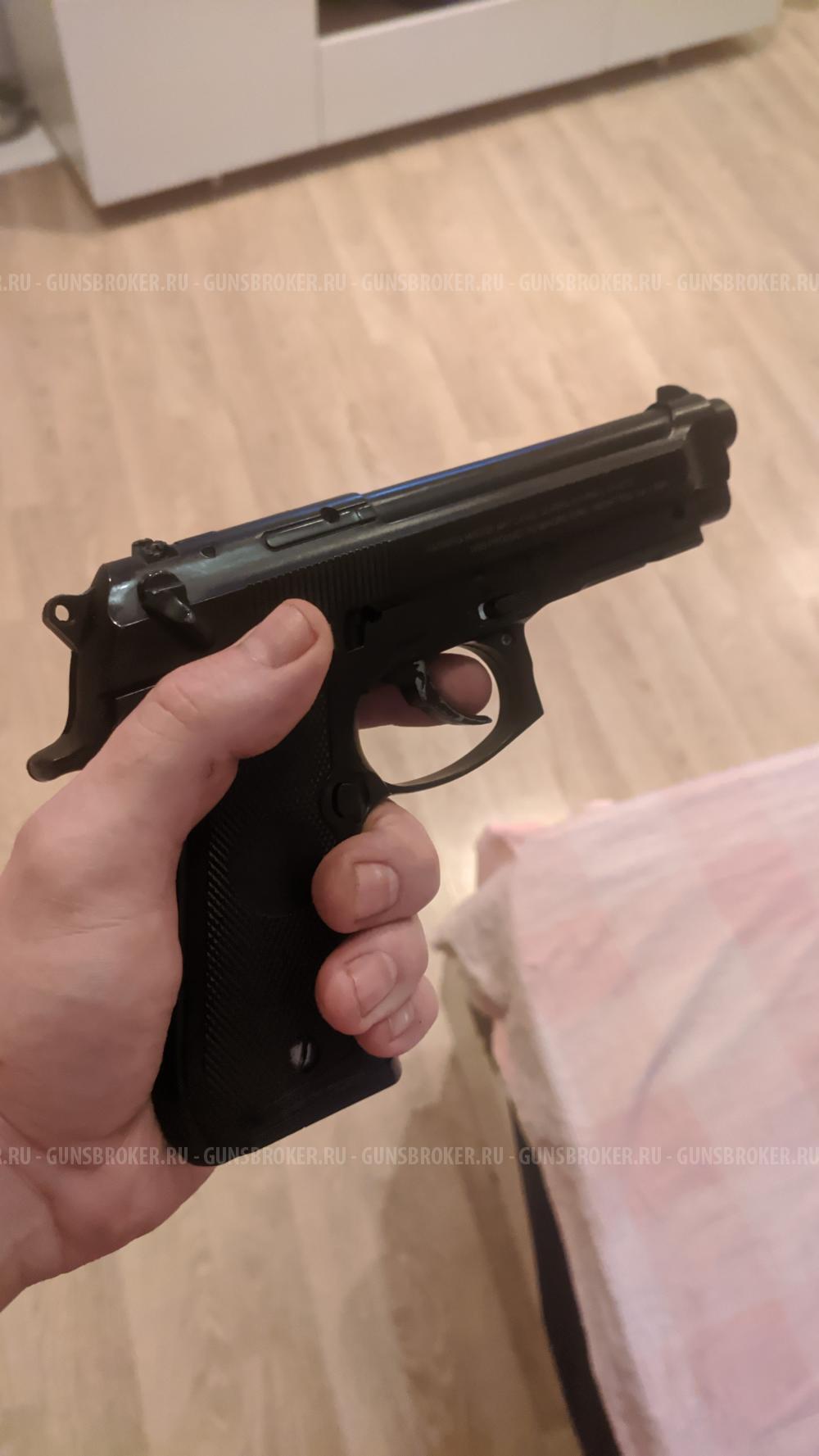  пневматический CO2-пистолет Stalker S92PL (реплика Beretta 92)