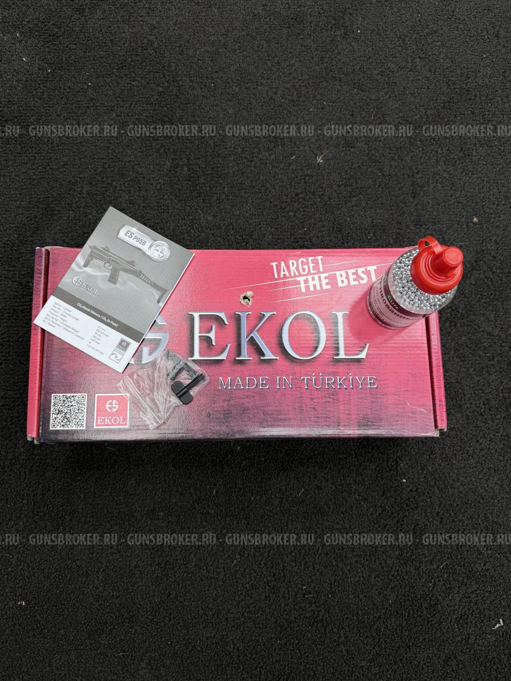 Пневматический Ekol ES P95 B Black металл Blowback