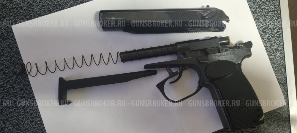 Пневматический газобаллонный пистолет МР658К