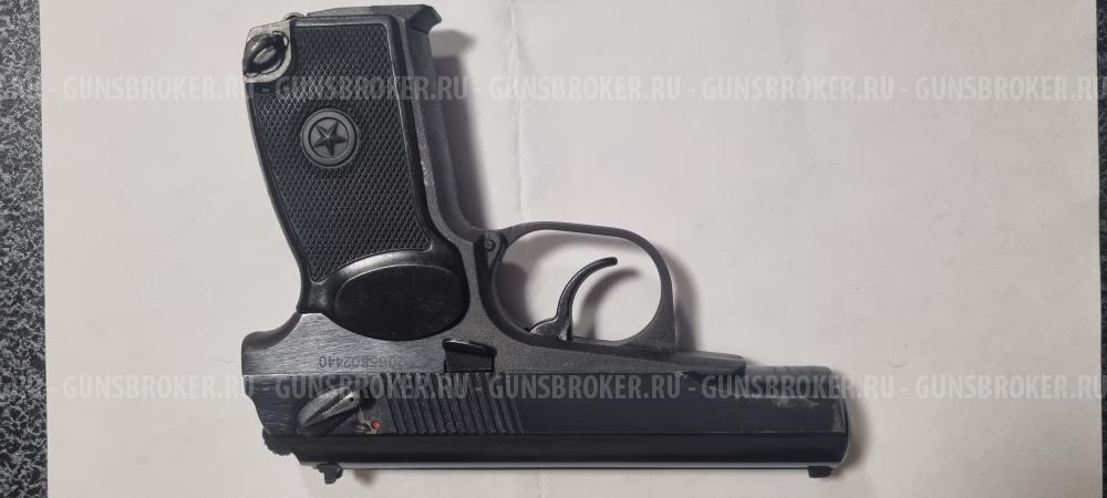 Пневматический газобаллонный пистолет МР658К