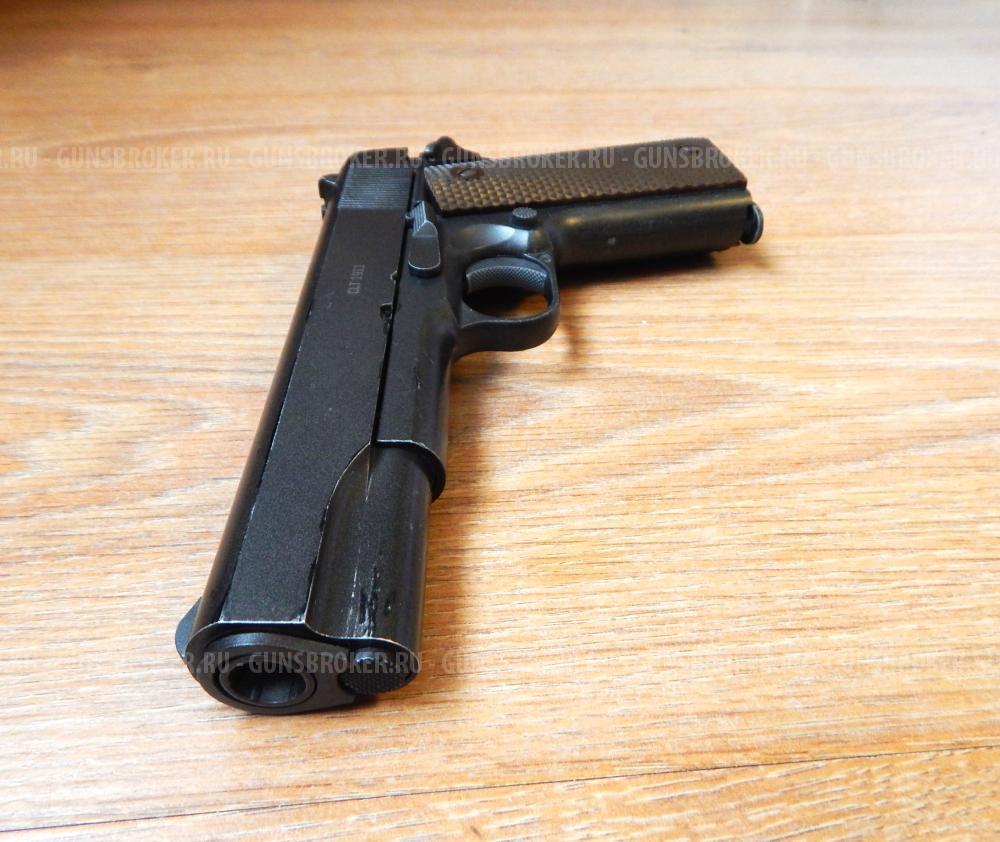 Пневматический Gletcher Colt CLT 1911 4.5 мм (Blowback). С комплектом.