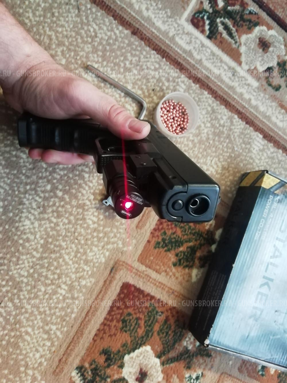 Пневматический глок от stalker