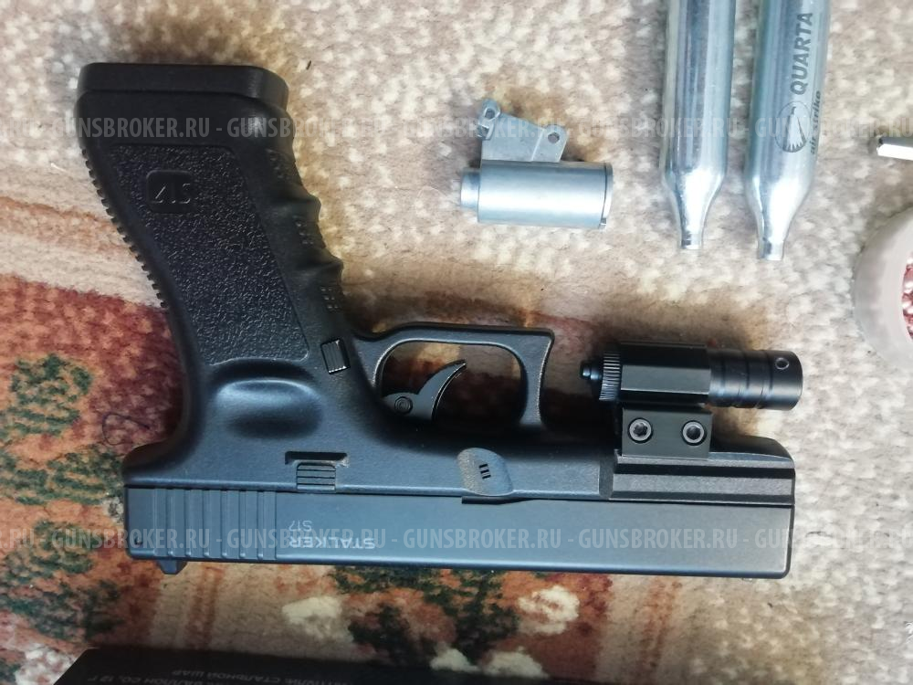 Пневматический глок от stalker