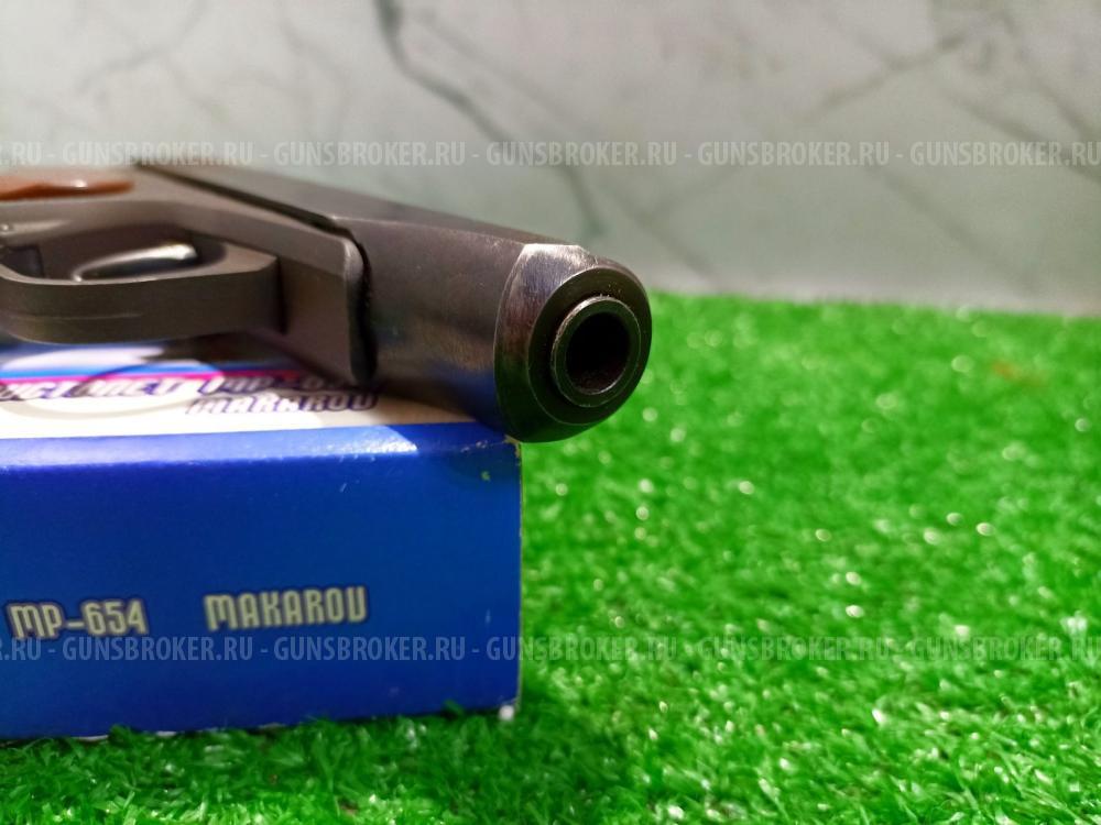  Пневматический пистолет Baikal mp-654 makarov