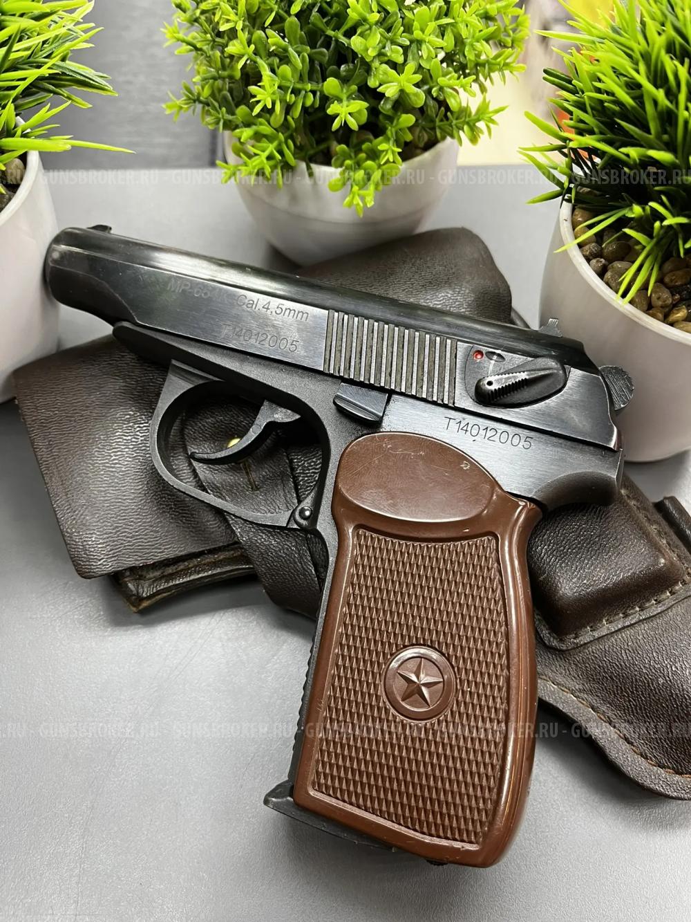 пневматический пистолет Baikal MP-654K
