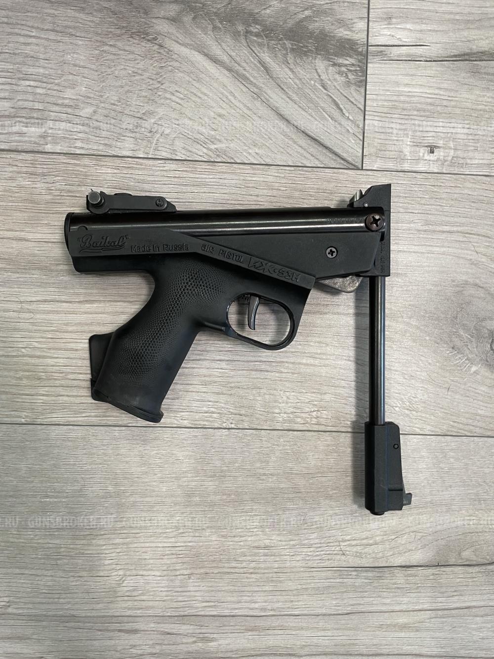 Пневматический пистолет Baikal МР-53М (Иж-53)