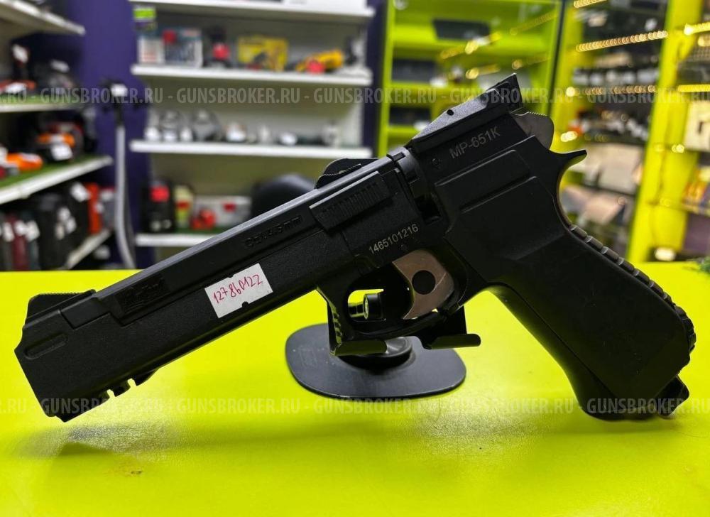 Пневматический пистолет Baikal МР-651К (Корнет)