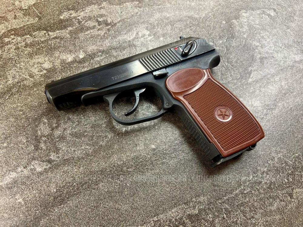 [ПРОДАНО]  Пневматический пистолет Baikal МР-654К-20 (Байкал, ПМ пневмат, как новый)