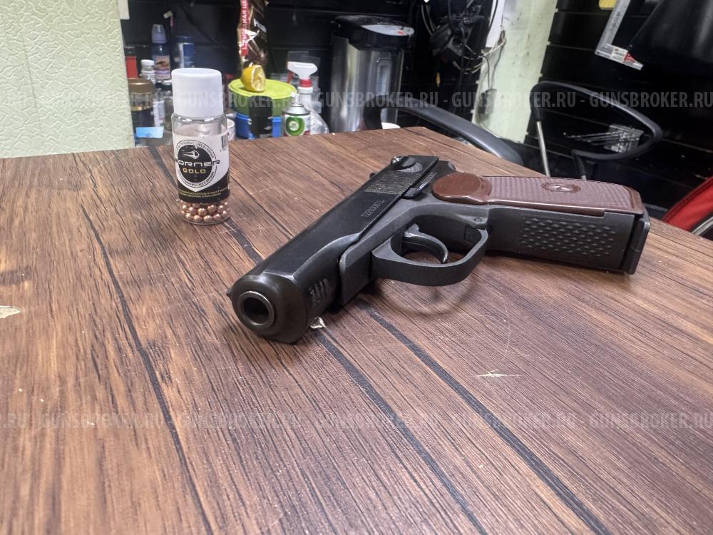 Пневматический пистолет Baikal МР-654К-20 (ПМ, Макарова