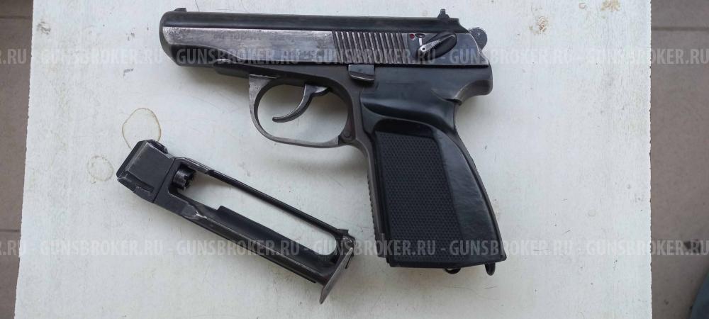 Пневматический пистолет Baikal МР-654К (ПМ, черная рукоять)