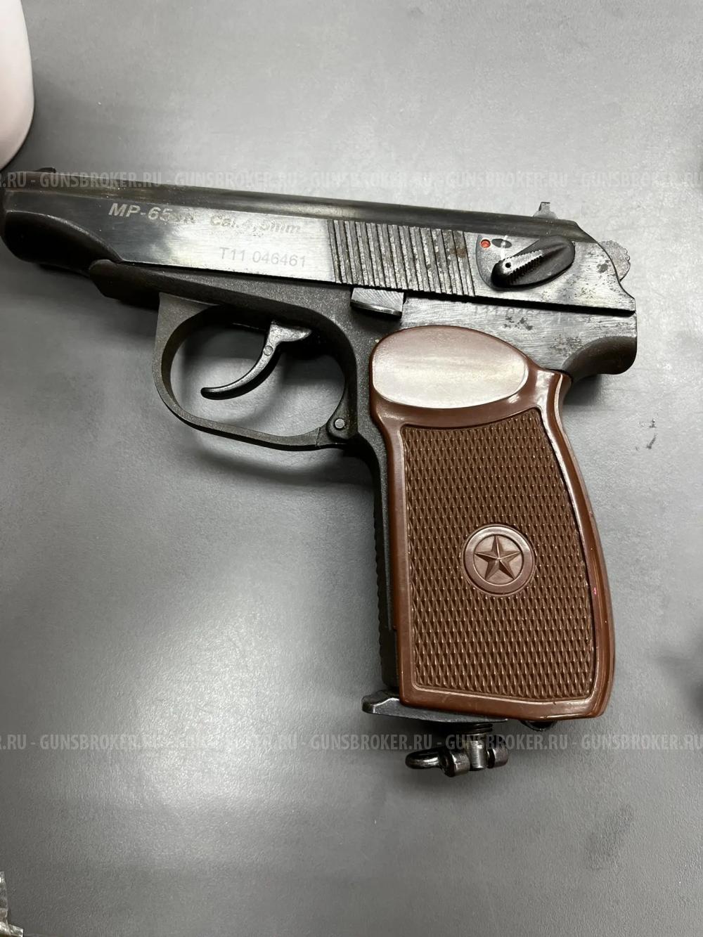 Пневматический пистолет Baikal МР-654К