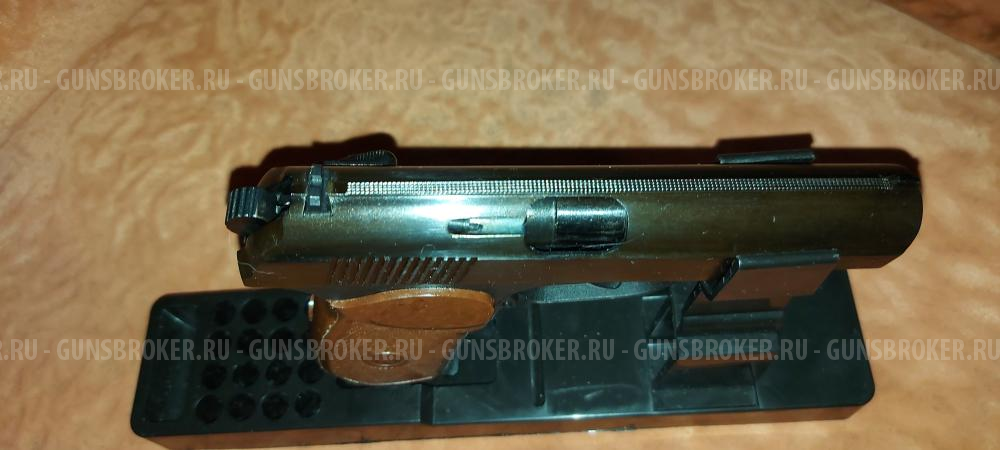 Пневматический пистолет Байкал Пистолет Макарова МР-654К с бородой и выбрасывателем (тюнинг)