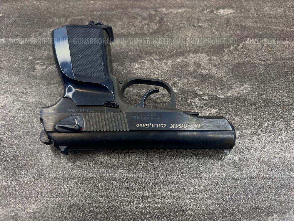 Пневматический пистолет Байкал ПМ Макаров МР-654К-20 (3 Дж, blowback, б/у)