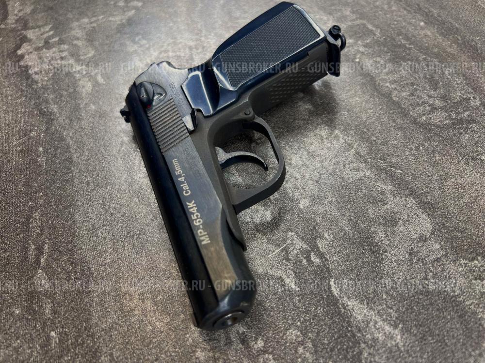 Пневматический пистолет Байкал ПМ Макаров МР-654К-20 (3 Дж, blowback, б/у)