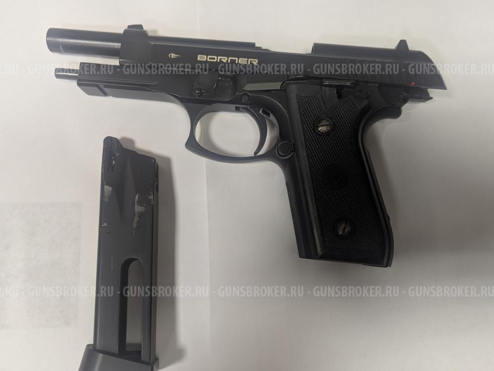Пневматический пистолет borner KMB15