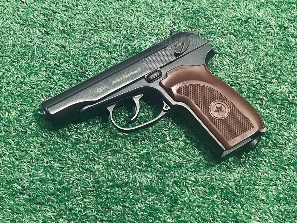 Пневматический пистолет Borner PM49 с системой Blowback