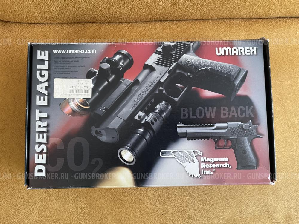 пневматический пистолет Desert Eagle Umarex Magnun (blow back)