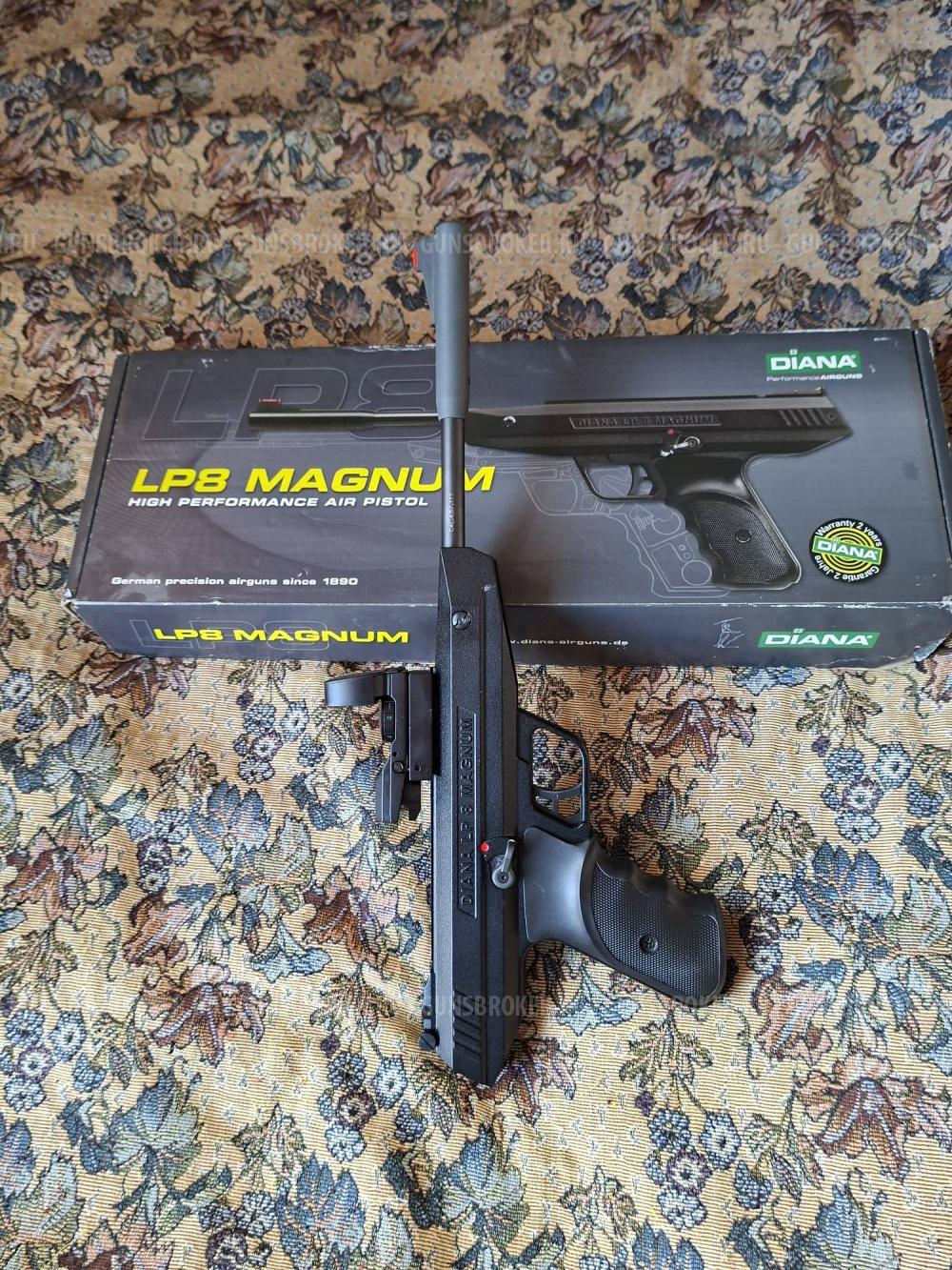 Пневматический пистолет DIANA lp8 MAGNUM