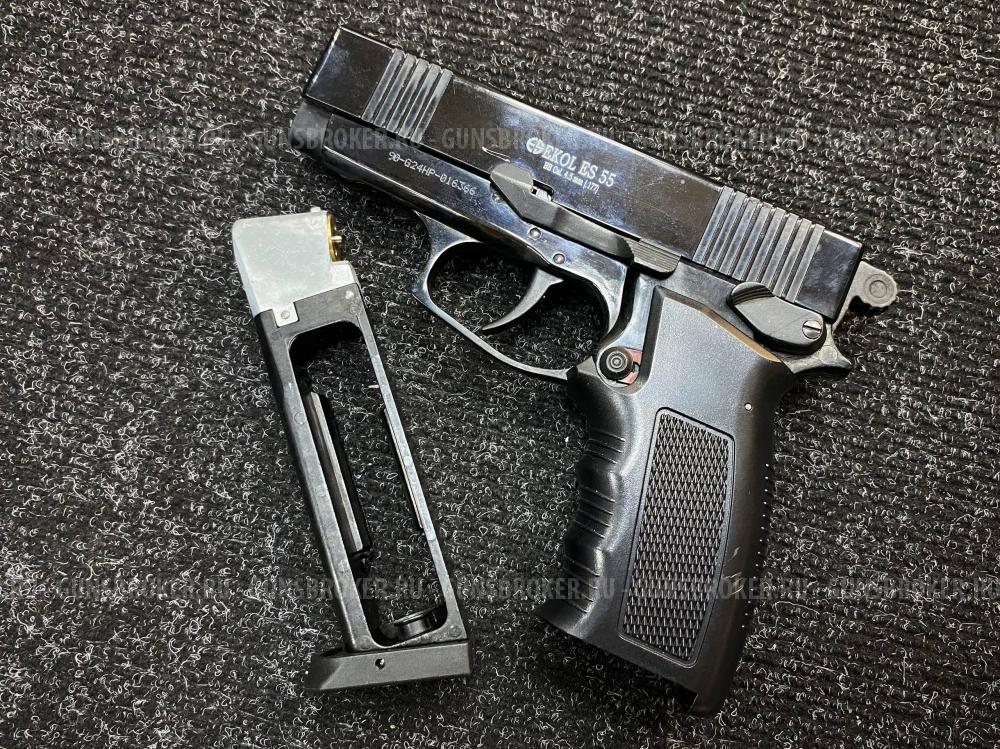 Пневматический пистолет Ekol ES 55 Black