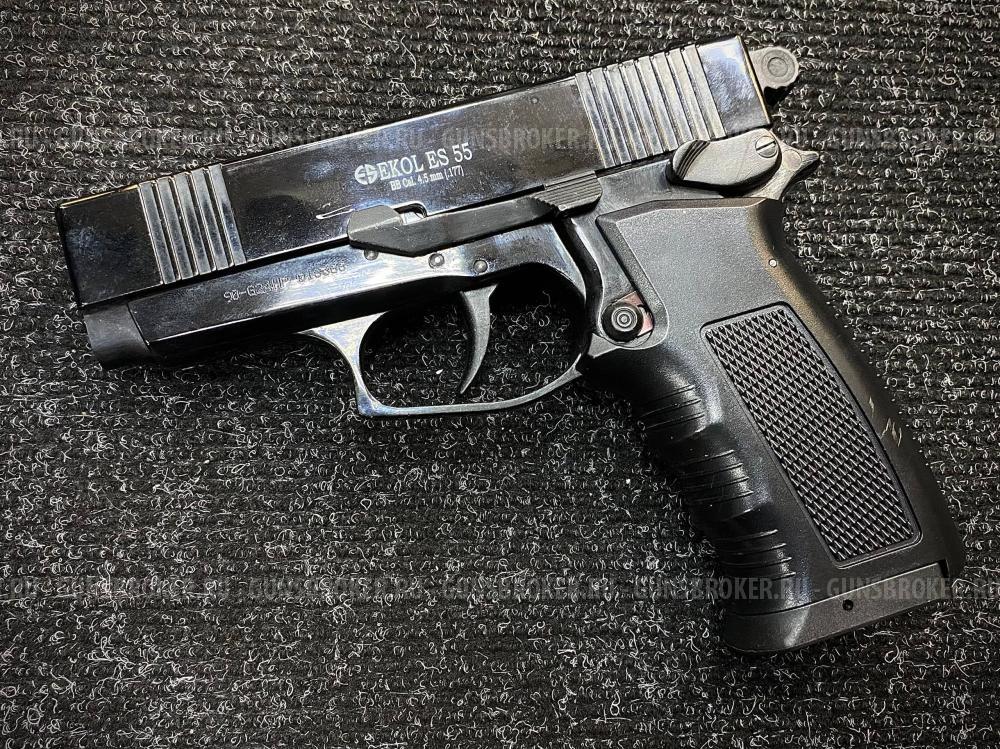 Пневматический пистолет Ekol ES 55 Black