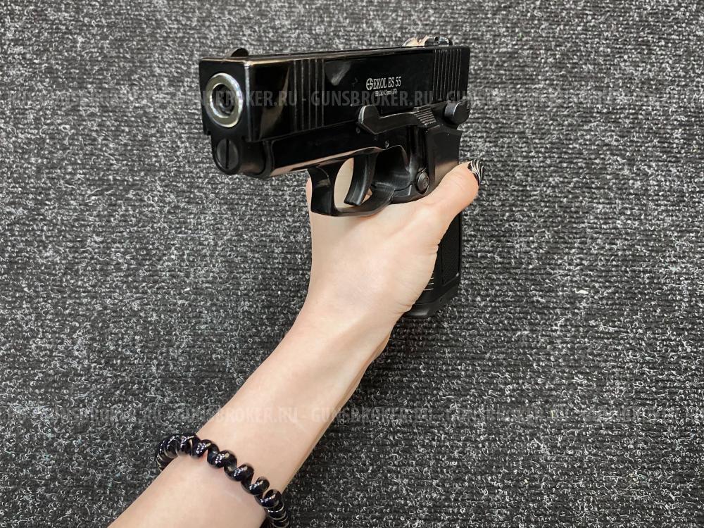 Пневматический пистолет Ekol ES 55 Black