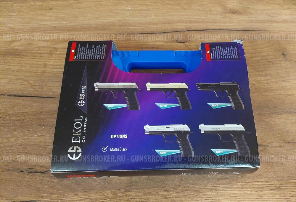 Пневматический пистолет EKOL ES P92B с блоубэком