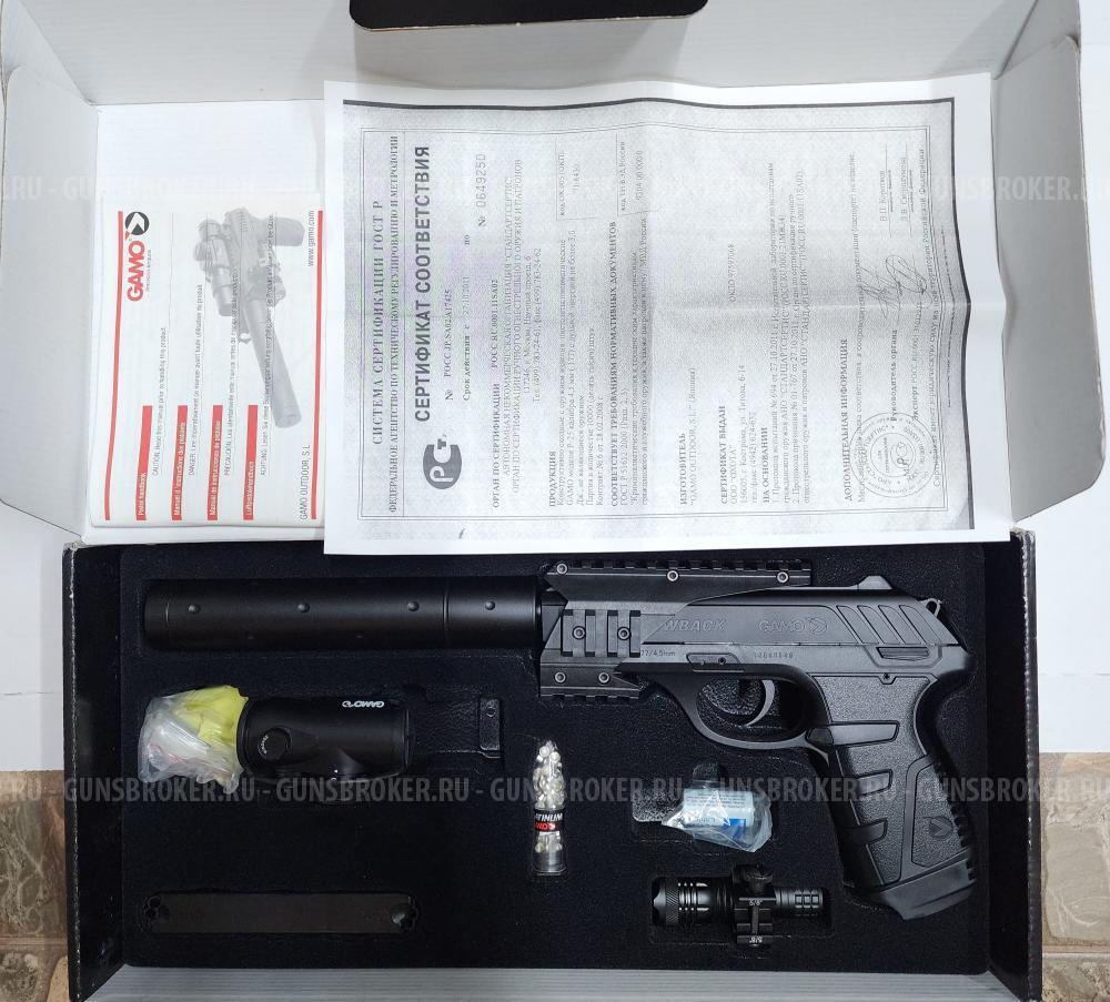 Пневматический пистолет Gamo P-25 Tactical Blowback