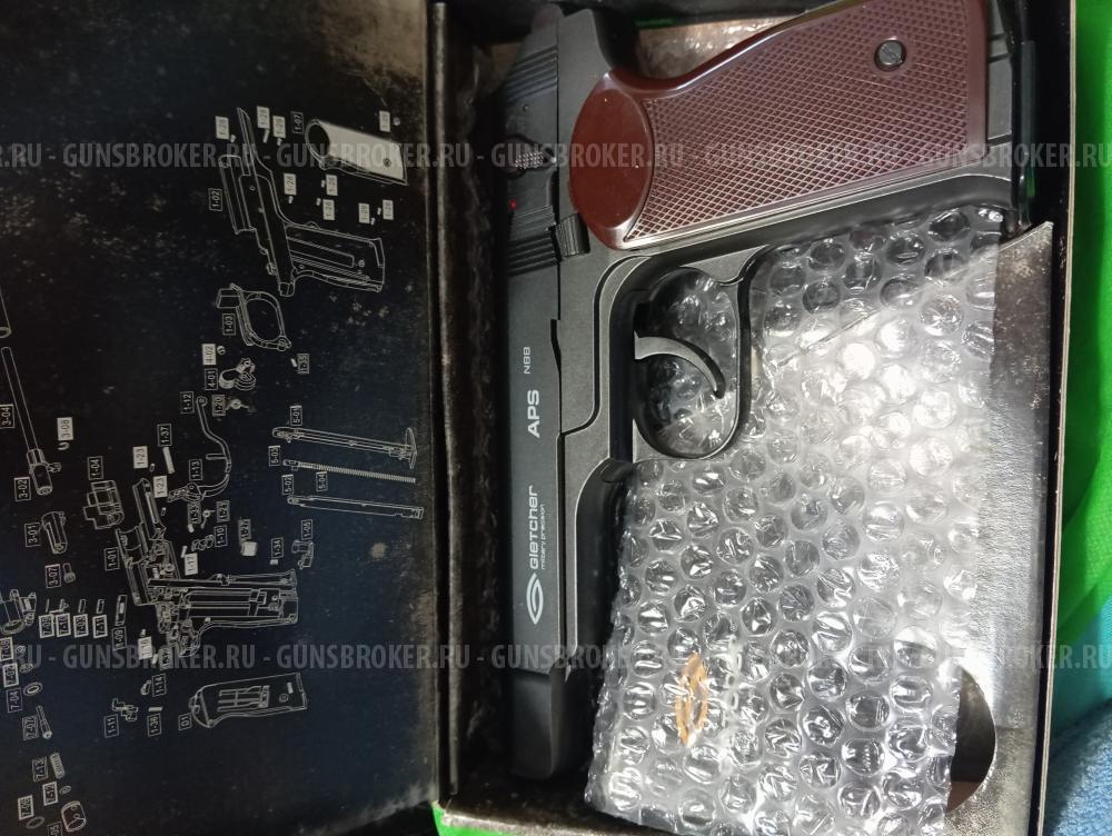 Пневматический пистолет Gletcher APS NBB